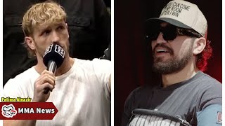 quotVery much happeningquot  Logan Paul puts an end to speculations of fight against Dillon Danis be [upl. by Hofstetter]