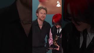 BILLIE EILISH amp FINNEAS Win Song Of The Year At 2024 GRAMMYs billieeilish finneas [upl. by Kelula]