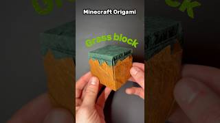 Minecraft Origami 😱 [upl. by Elleunamme]