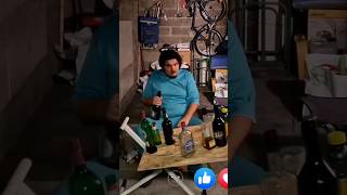 Attention a Labus dalcool 🥃 🤣 humour sketch comedie bouteille gags alcool prank shorts [upl. by Noah]