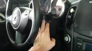 2015 BASE 370Z PADDLE SHIFTER INSTALL12 [upl. by Frydman382]