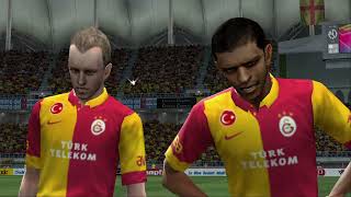 PES 2013 PS2  Galatasaray AS  Real Madrid 43 Match English Speaker [upl. by Novehs]