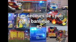 LES SECOURS DE LYON ET SA BANLIEUE🔥 2 [upl. by Ahseyi]