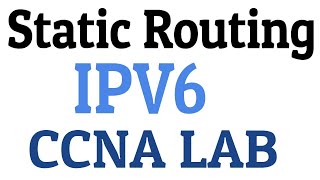 Mastering IPv6 Static Routing 3Router Cisco Lab  IPv6 Configuration viral [upl. by Valida]