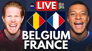 🔴BELGIUM vs FRANCE LIVE  UEFA Nations League 2024  Full Match LIVE Today [upl. by Teryn]