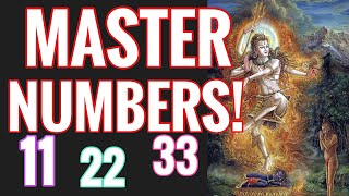 MASTER NUMBERS in Numerology SECRETS OF 11 22 33 STORM ENERGY amp Remedies [upl. by Cirone]