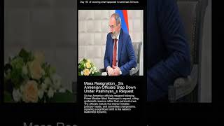 Mass Resignation Six Armenian Officials Step Down Under Pashinyans Request [upl. by Tibbs610]