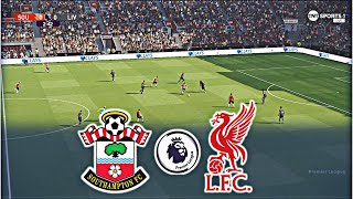 SOUTHAMPTON vs LIVERPOOL  ENGLISH PREMIER LEAGUE 202425 [upl. by Vola]