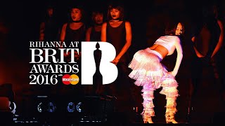 Rihanna  Consideration  Work Brit Awards 2016 Studio Version [upl. by Erma]