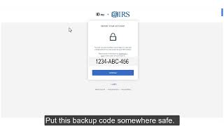 How to Create an IRS Account [upl. by Pontius564]