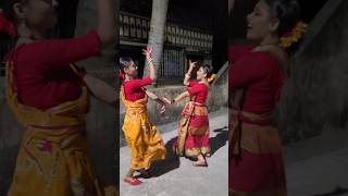 Shimul Polash Dance cover Aj bosonter gaye Holud  bohurupi movie songfolk song bangla folk songs [upl. by Heller170]