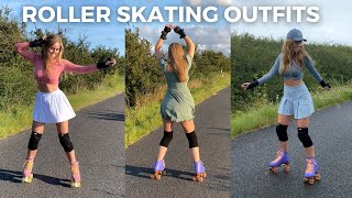 ROLLER SKATING OUTFITS  Fashion Lookbook 2021 [upl. by Aicrag]