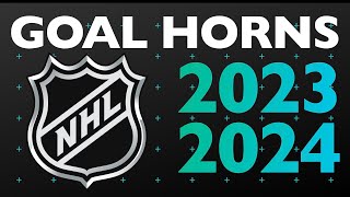 All 2024 NHL Goal Horns [upl. by Aikemal]