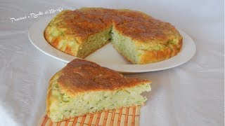 Torta salata alle zucchine  Savory zucchini cake [upl. by Fillian12]