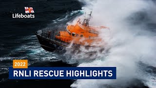 RNLI Rescue Highlights 2022 [upl. by Farr602]