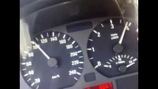 Bmw 320d e46 0100 kmh With TCS ON and OFF [upl. by Rimahs654]