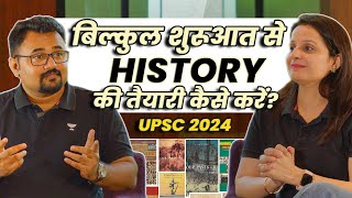 बिल्कुल शूरूअत से History की तैयारी कैसे करें  UPSC 2024  ft Dr Mahipal Rathore and Nidhi Dhaka [upl. by Divd390]