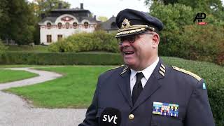 Michael Claesson takes over as commander of the Swedish Armed Forces [upl. by Misaq118]