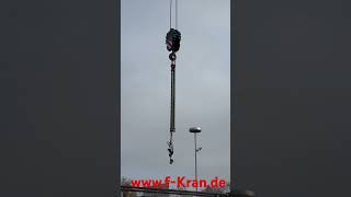 TDK Montage AMS41020 mit unsere Montagetruppe und der Liebherr LTM1300 62 [upl. by Narih]