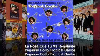 Tropical Caribe  La Rosa Que Tu Me Regalaste [upl. by Meihar512]