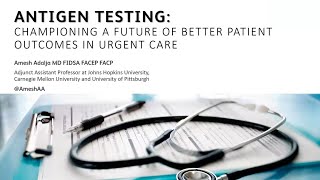 Antigen Testing Championing a future of better patient outcomes in urgent care [upl. by Nesilla137]