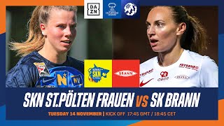 St Pölten vs SK Brann  UEFA Women’s Champions League 202324 Matchday 1 Full Match [upl. by Bandler]