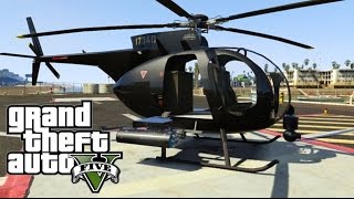 Como roubar um helicóptero Buzzard no GTA 5 [upl. by Arul]