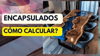 🔴Cómo calcular la cantidad de Resina Epoxi para ENCAPSULADOS epoxi resina [upl. by Ieluuk]