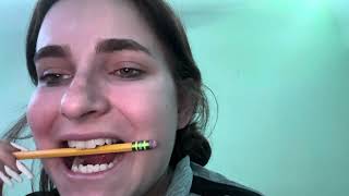 QUICK ASMR  PEN AND PENCIL NIBBLE [upl. by Aicined]