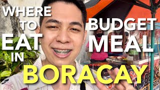 BUDGET  FRIENDLY FOOD SPOTS IN BORACAY  WHERE TO EAT IN BORACAY 2023  HENRITZ PEREZ [upl. by Irrac]