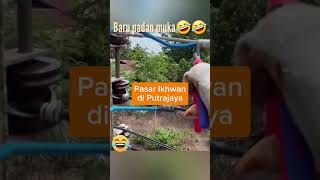 Pagi2 dah karaoke lagu ni potong terus la 😂 memes pasarikhwan abuya shorts [upl. by Bannerman]