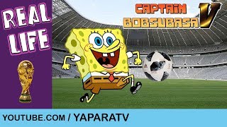 Intro Captain TSubasa V SNES Spongebob parody [upl. by Tlaw]