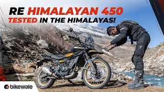 Royal Enfield Himalayan 450 Review  FINALLY an AllRounder Adventure Bike  BikeWale [upl. by Inavihs]