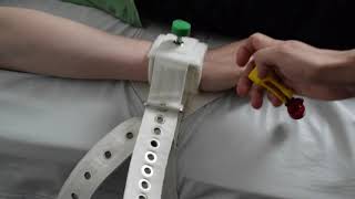 Segufix quick restraint medical restraints  how to use [upl. by Yleoj]