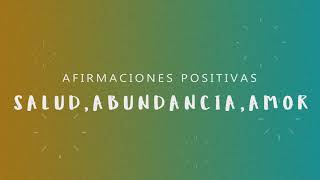 ATRAE SALUD ABUNDANCIA Y AMOR Reprograma tu Mente Mientras Duermes con Afirmaciones Positivas [upl. by Aikaj]