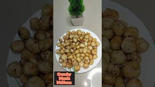 Crunchy Masala Makhana  Healthy Makhana Recipe shorts makhane makhanasnacks makhanarecipe food [upl. by Oiratno877]