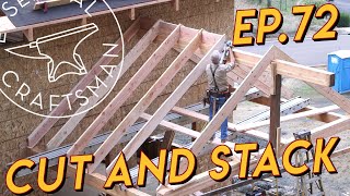 Cutting Common Rafters Ep72 [upl. by Sondra]