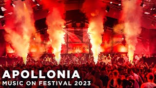 APOLLONIA at MUSIC ON FESTIVAL 2023 • AMSTERDAM [upl. by Udela]