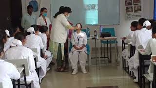 A program on cancer screening in ANM TRAINING SCHOOL SDH JAGDISHPUR BHOJPUR [upl. by Yi752]