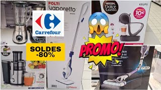 CARREFOUR🚨SOLDESPROMO🚨JUSQUÀ80 CARREFOUR SOLDES2021 ÉLECTROMÉNAGERS SOLDE CARREFLURFRANCE [upl. by Odnolor]