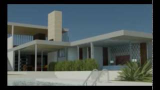 KAUFMANN DESERT HOUSE 3DS Max [upl. by Aseel]