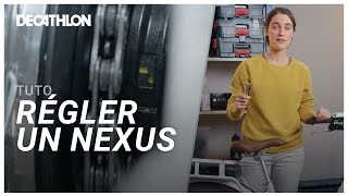 TUTO  Comment régler la transmission Nexus de son vélo électrique  🚲  Decathlon [upl. by Aubigny]