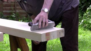 How to build a workbench  Part 2 Planing and preparing the top  Paul Sellers [upl. by Iblok]