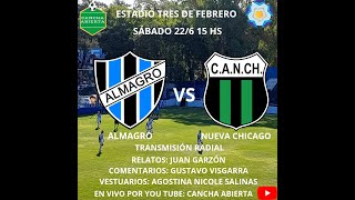 ALMAGRO VS NUEVA CHICAGO EN VIVO [upl. by Oribelle527]