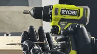 Ryobi PCL206 Drill Driver Review Demo How To Use It [upl. by Bonnice]