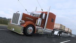 Peterbilt 389 Accessories pack going to Wichita Falls 234 American Truck Simulator ATS [upl. by Waers]