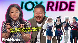 Joy Ride Cast Talk Trauma Bonding amp Playing A NonBinary Character Stephanie Hsu Sabrina Wu [upl. by Strain]