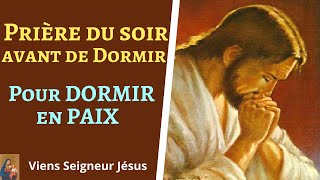 Prière du soir pour dormir en paix  Prière catholique avant de dormir pour une nuit tranquille [upl. by Anitsenre188]