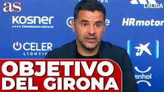 MÍCHEL responde ¿Puede el GIRONA luchar con REAL MADRID y FC BARCELONA [upl. by Adnimra]