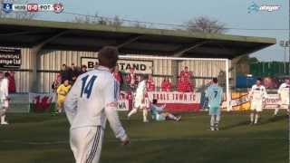 Hungerford Town FC v Poole Town FC 2nd March 2013 [upl. by Nnaerb]